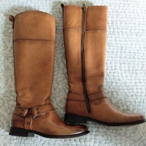 FRYE Melissa Harness Tall Boots
